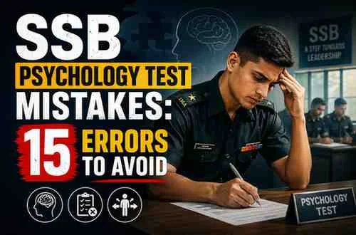 SSB Psychology Test Mistakes: 15 Errors to Avoid