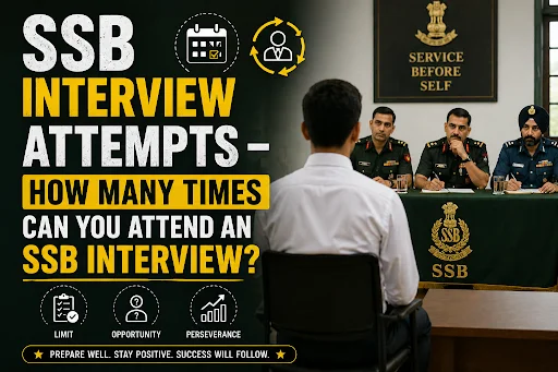 SSB Interview Attempts: How Many Times Can You Apply?