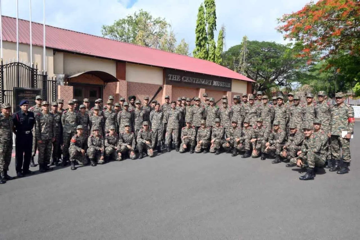 OTA Chennai Cadets Gain Firsthand Insight into Modern Artillery Capabilities at School of Artillery