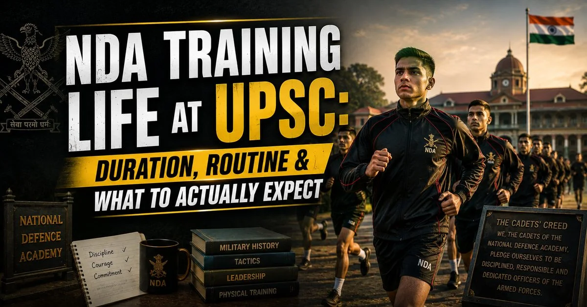 NDA Training Life at UPSC: Duration, Routine & What to Actually Expect