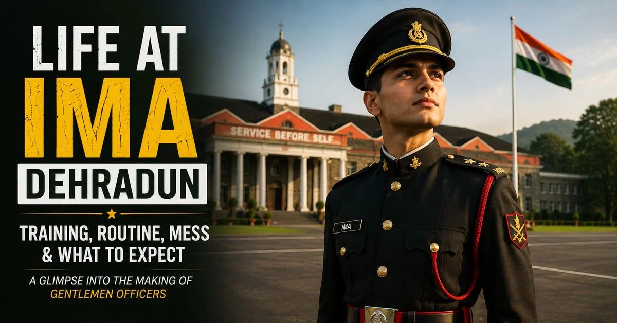 Life at IMA Dehradun: Training, Routine, Mess & What to Expect