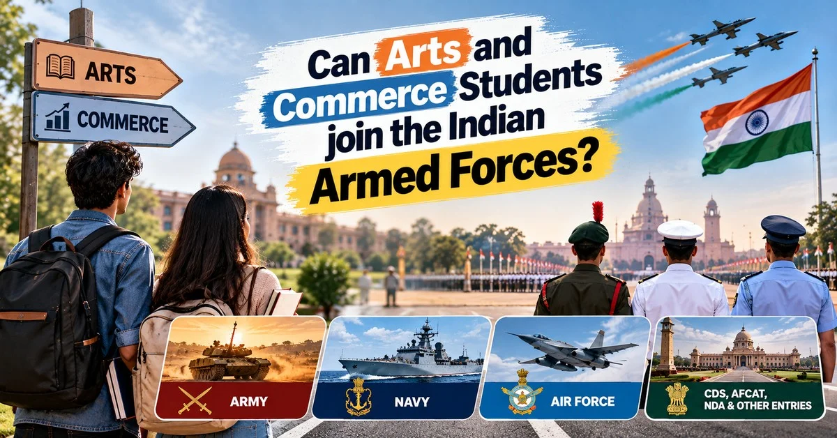 Can Arts and Commerce Students Join the Indian Armed Forces? Yes: Here's How
