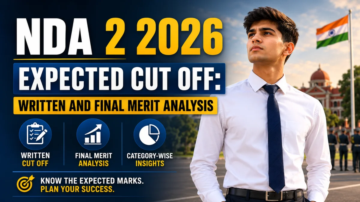 NDA 2 2026 Expected Cut Off: Written and Final Merit Analysis