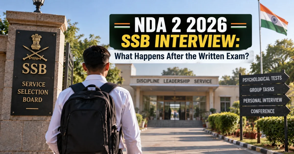 NDA 2 2026 SSB Interview: What Happens After the Written Exam?