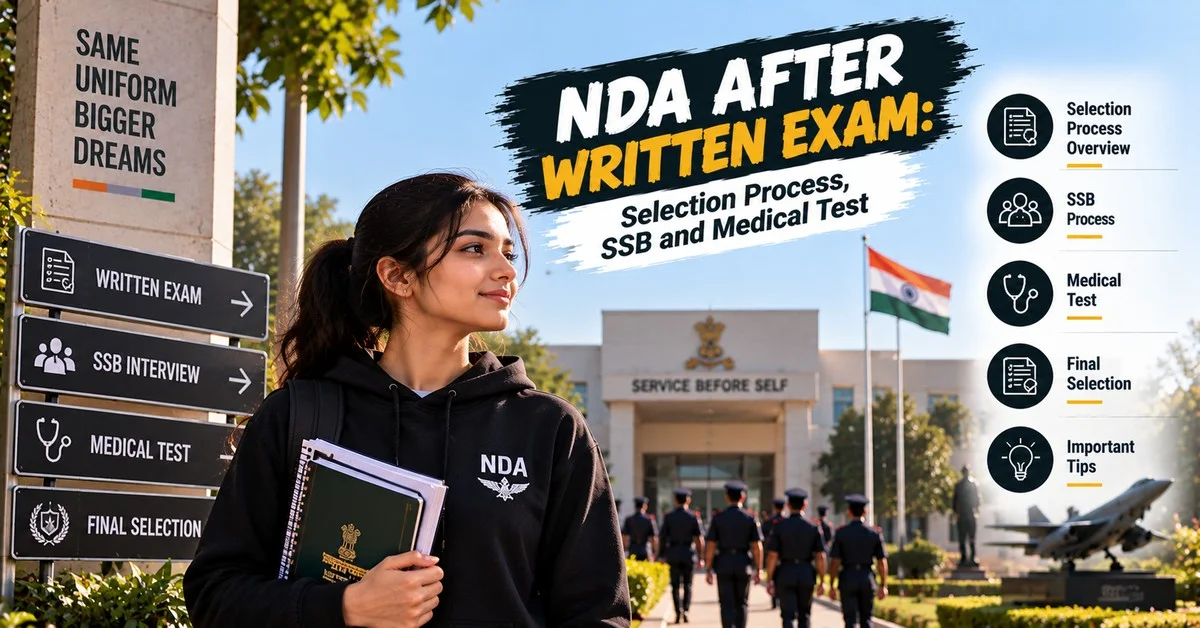 NDA Selection Process After Written Exam: SSB, Medical & Merit List