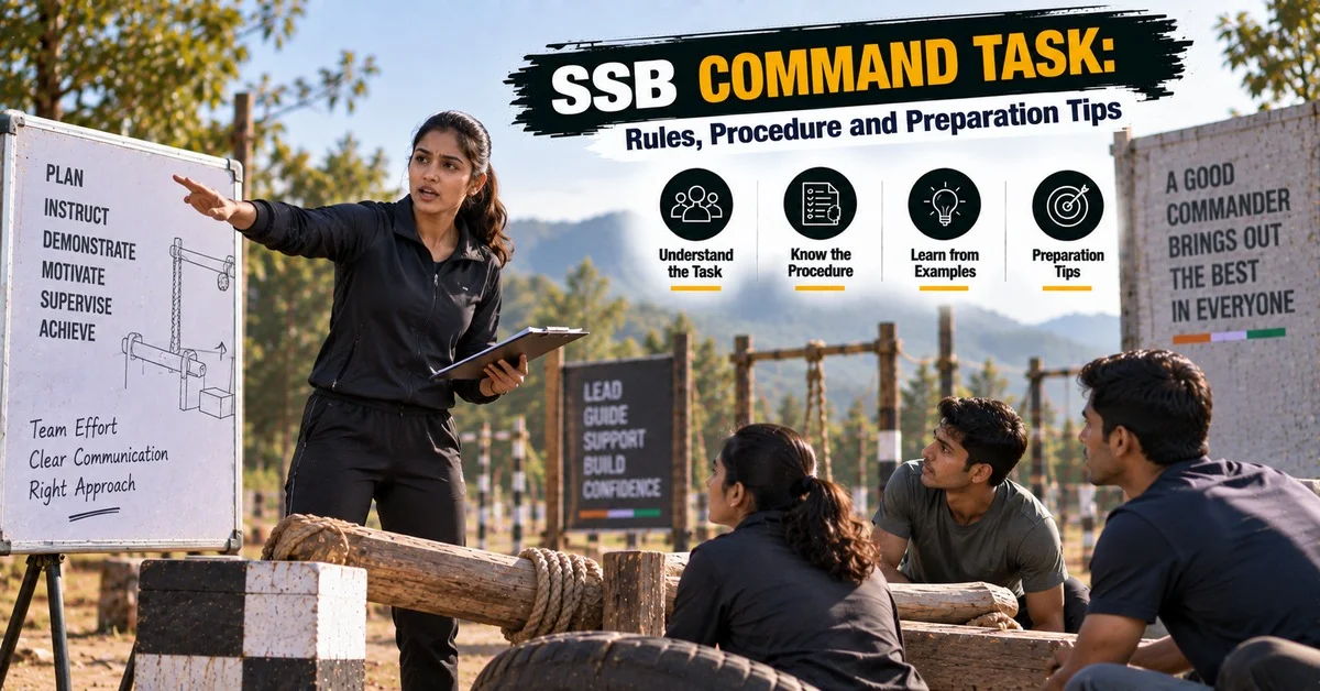 SSB Command Task: Rules, Procedure and Preparation Tips