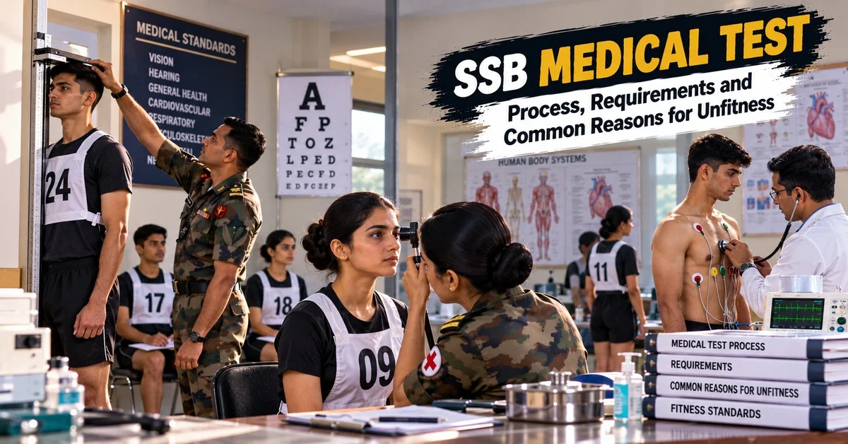 SSB Medical Test: Process, Requirements and Common Reasons for Unfitness