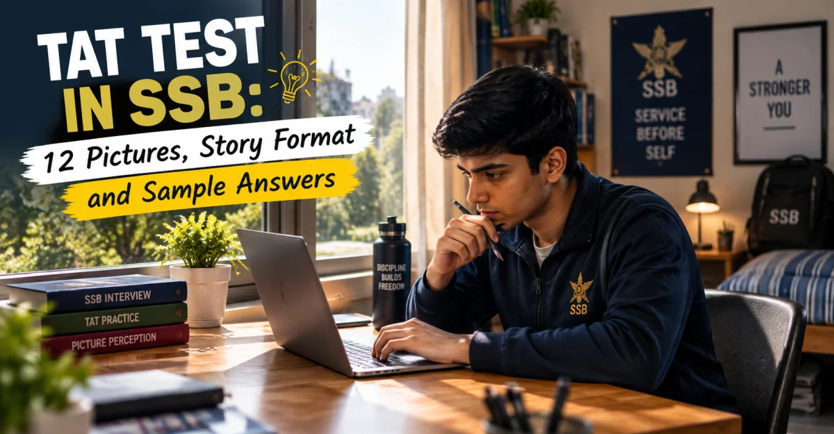 TAT Test in SSB: 12 Pictures, Story Format and Sample Answers