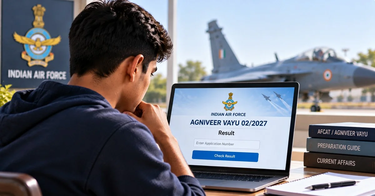 Agniveer Vayu 02/2027 Result: Expected Date, How to Check and What Comes Next