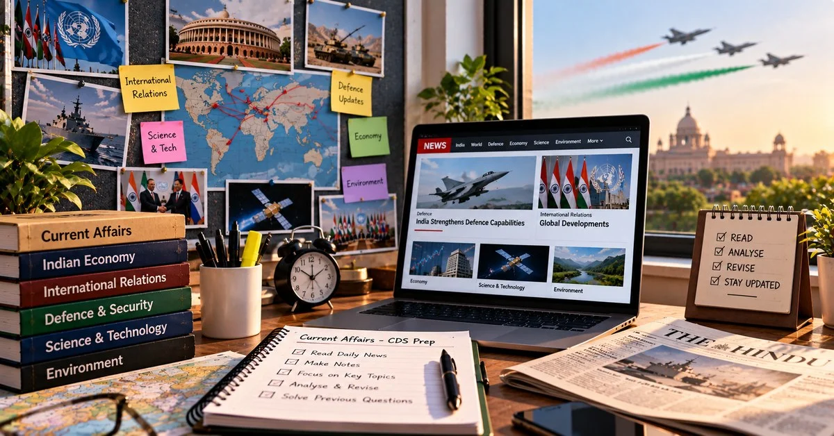 CDS Current Affairs Preparation: How to Prepare Effectively