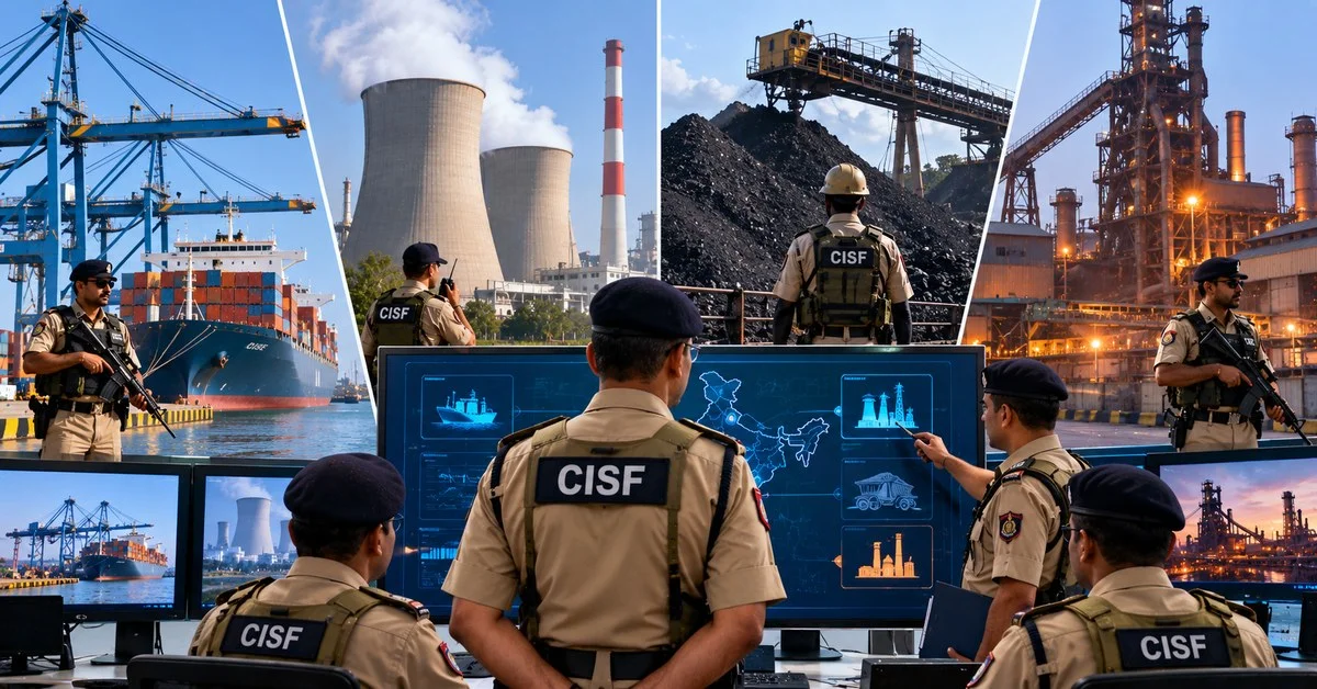 CISF Moves to Sector-Wise Command From November 1: Ports, Power, Coal and Steel Get Dedicated Sectors