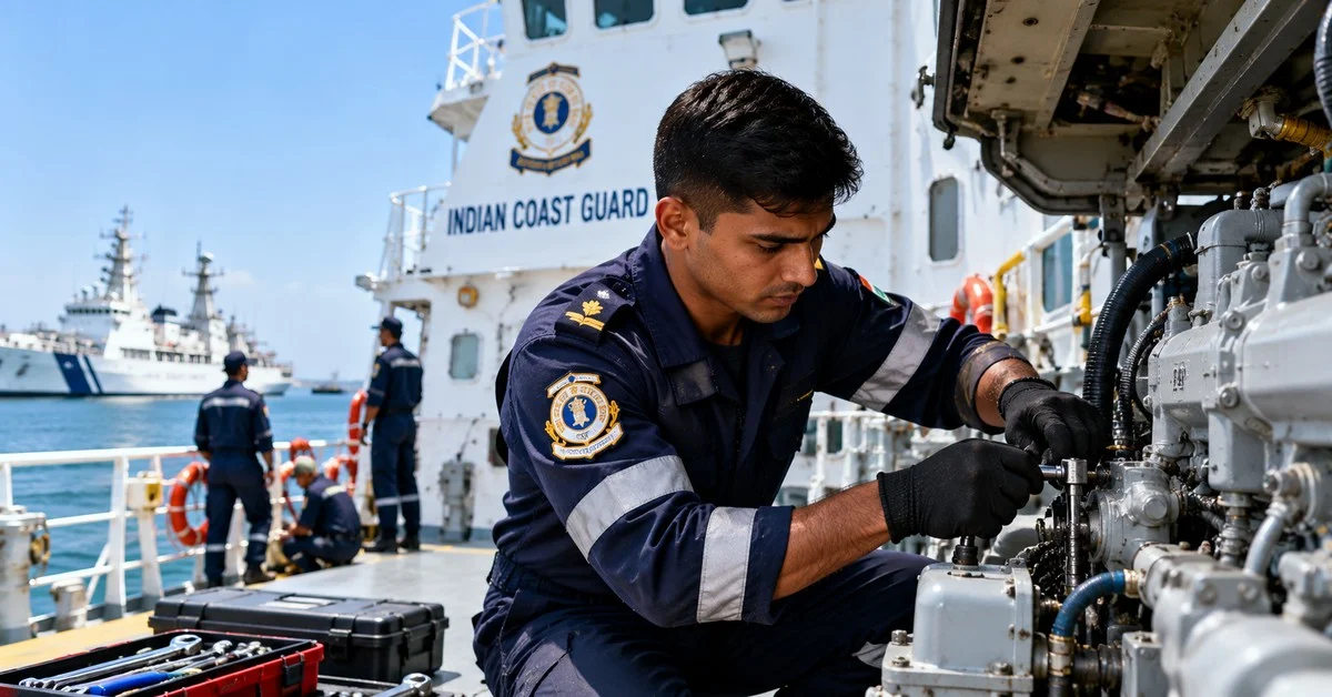 Coast Guard Yantrik 2027: Eligibility, Branches and Selection Process