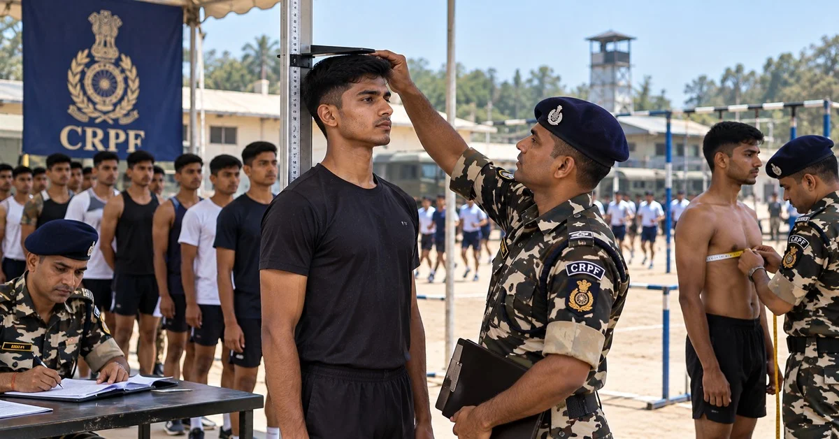 CRPF Constable GD Eligibility: Age Limit, Height, Education and Physical Standards