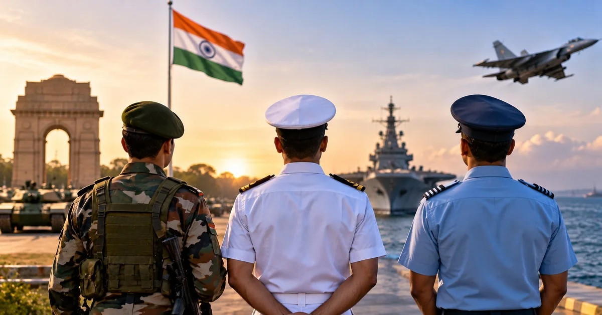 Indian Armed Forces Ranks: Army, Navy and Air Force Equivalents