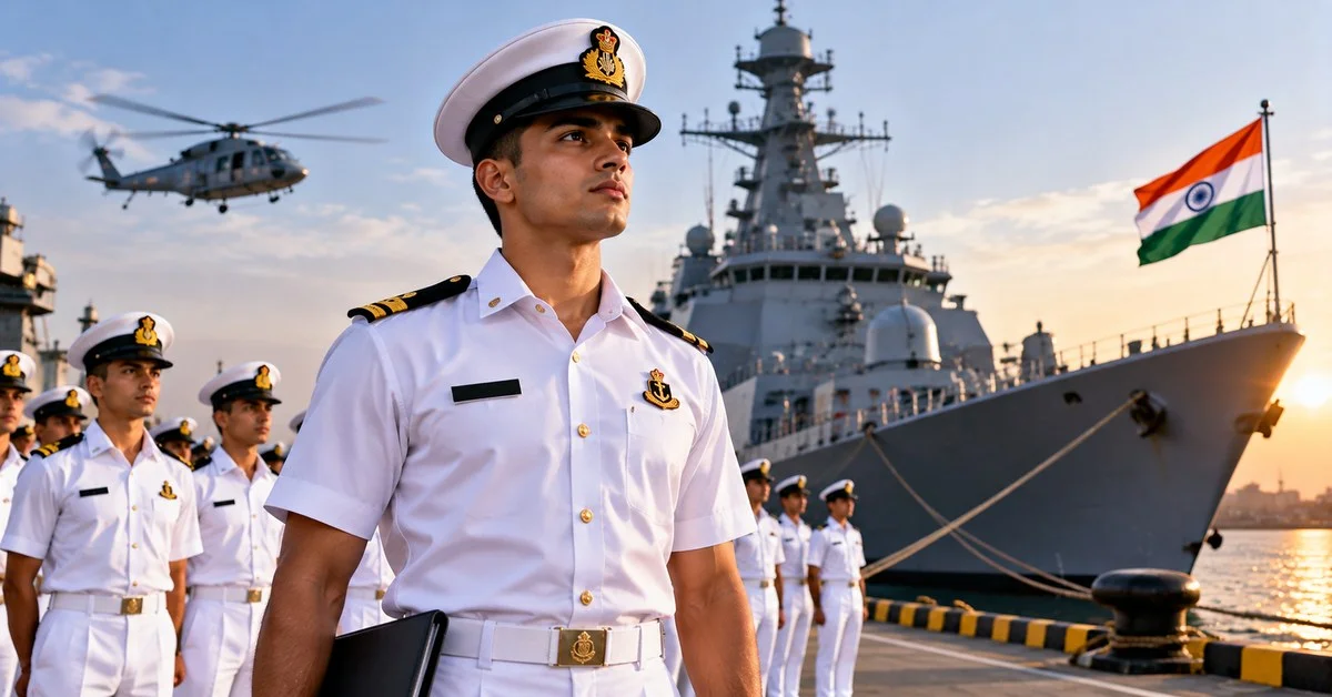 Indian Navy 10+2 B.Tech Cadet Entry, Eligibility Selection