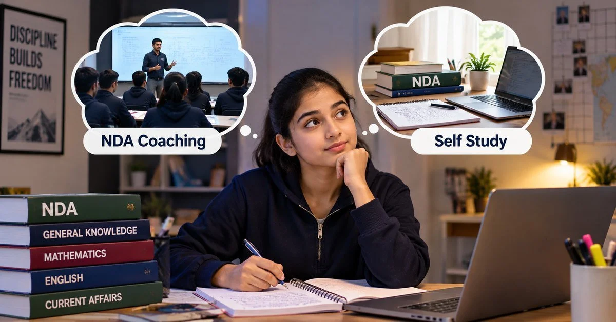 NDA Coaching vs Self Study: Which Is Better for Preparation in 2026?