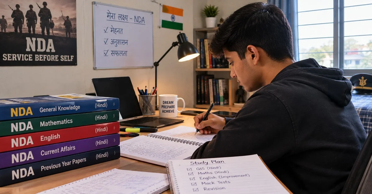 NDA Preparation in Hindi Medium: Books, Strategy and English Improvement
