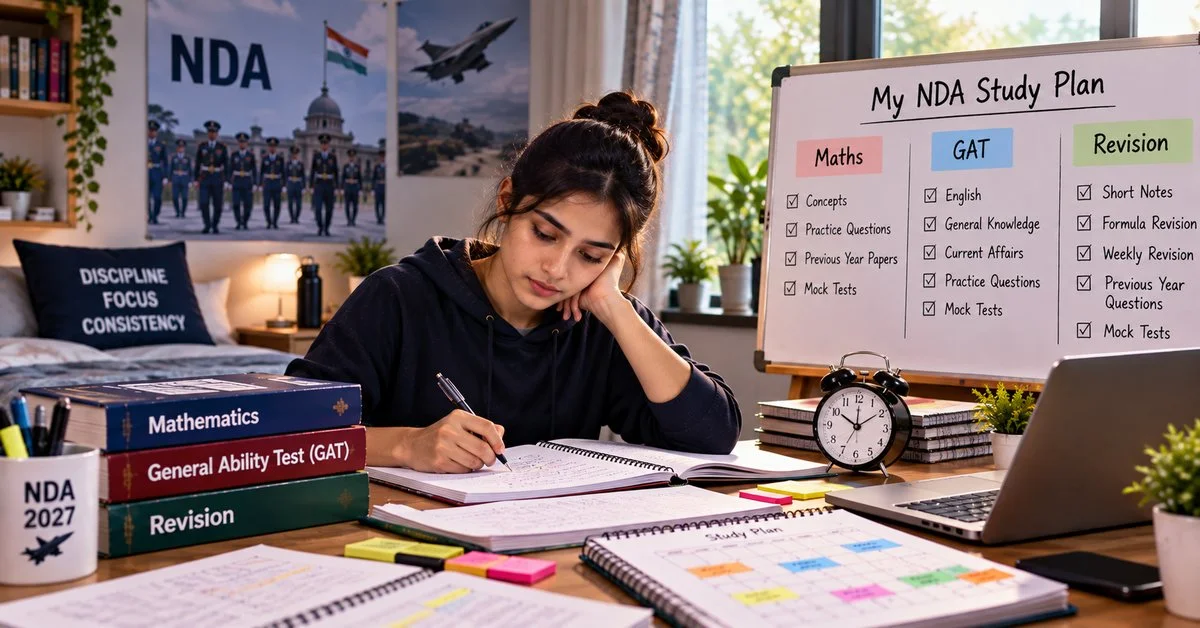 NDA Time Management Strategy: How to Manage Maths, GAT and Revision