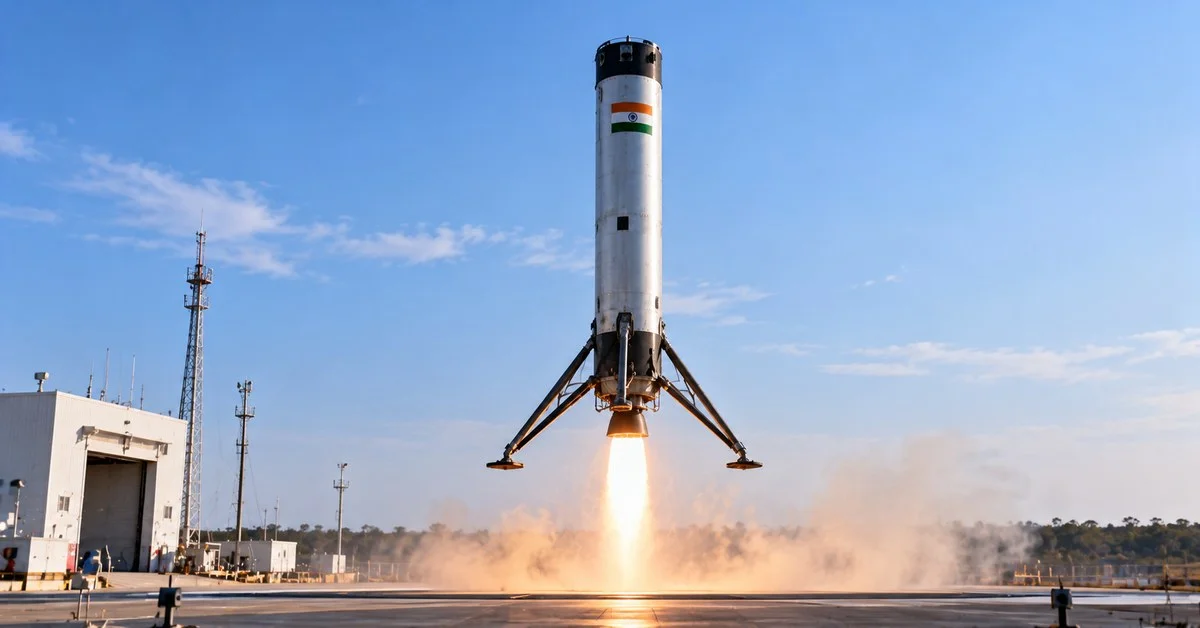 OmSpace Infinity One Clears Landing-Leg Test, Boosting India’s Reusable Rocket Plans