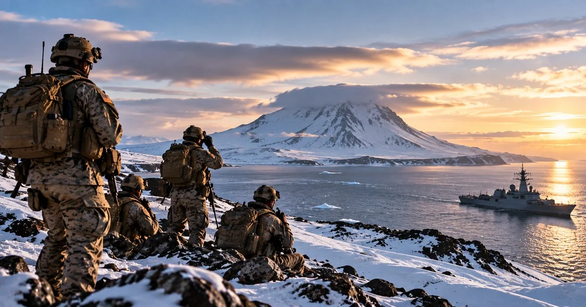 Operation Atlantic City: US Marines and NATO Allies Deploy to the Remote Arctic Island of Jan Mayen