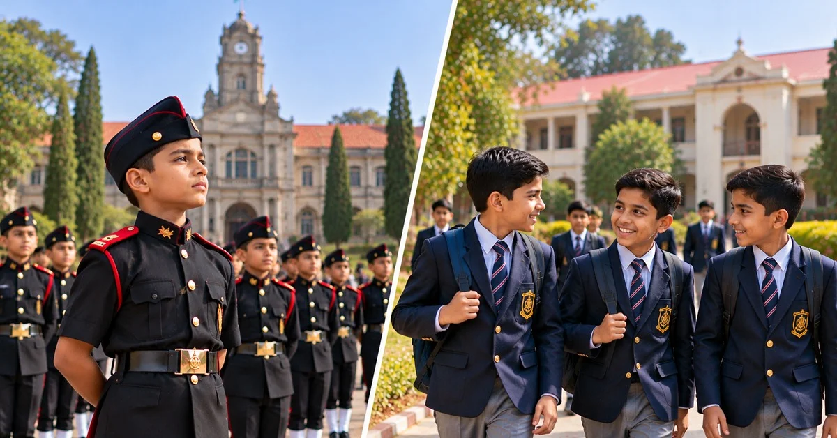 RIMC vs Sainik School: Admission, Eligibility and Career Differences