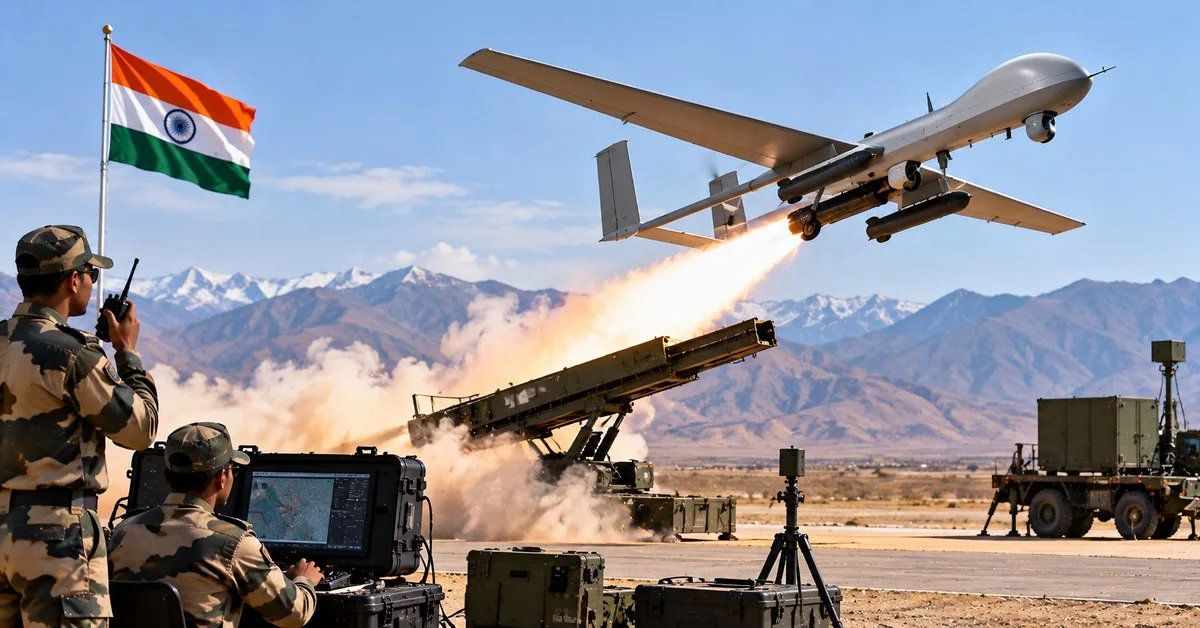 Sheshnag-150 Drone Can Now Launch Without a Runway After Successful Rocket Booster Validation