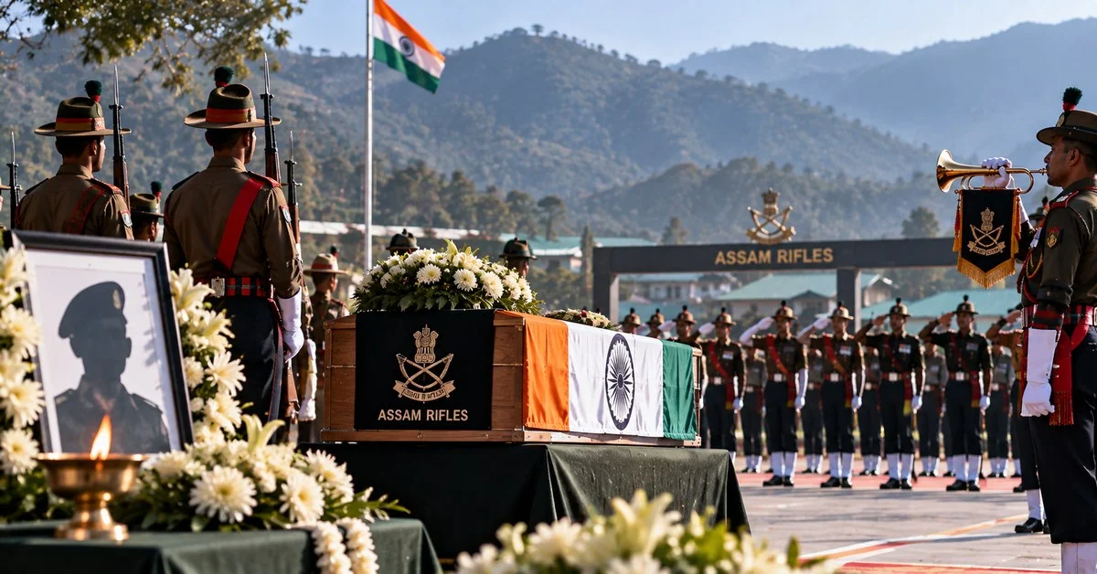 Assam Rifles Jawan V Teja Dies on Duty in Nagaland; Organs Donated as Per His Pledge